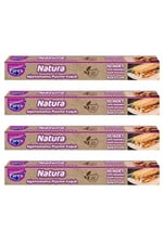 PAREX 776456 Natura 4 Adet Ağartılmamış Organik Hazır Kesilmiş Pişirme Kağıdı 10'lu,