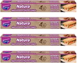 PAREX 776456 Natura 4 Adet Ağartılmamış Organik Hazır Kesilmiş Pişirme Kağıdı 10'lu,