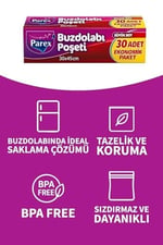 Parex Büyük Boy Buzdolabı Poşeti 30'Lu X 5 Adet