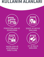 Parex Buzdolabi Poşeti Büyük Boy 4 Al 3 Öde