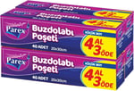 Parex Buzdolabı Poşeti Küçük Boy 20x30 cm 200 Adet 4 Al 3 Öde