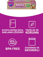 Parex Natura Buzdolabı Poşeti Orta Boy 20’Li