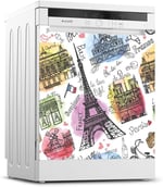 Paris Buzdolabı, Bulaşık Makinesi ve Ocak Arkası Set Yapışkanlı Folyo 0037