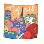 Paris Desenli Bandana