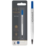 Parker 1950322 Rollerball Kalem Yedeği, İnce uç, Mavi - Seçenekler: 1 adet