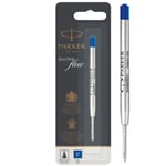 Parker 1950368 Quinkflow Tükenmez Kalem Yedeği, İnce Uç, Mavi - Seçenekler: Fine Nib 2li paket, Fine Nib