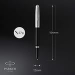 Parker 51 Siyah CT, Dolma Kalem, F uç - Seçenekler: 0.5mm, 1 stück (1er Pack), Parker 51, İnce Uç/Parker 51