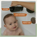 Parker Bebek Banyo Durulama Bardağı | BPA İçermez, Bulaşık Makinesinde Yıkanabilir ve Gıda Sınıfı Banyo Bardağı, Saçları Durulamak için | Hızlı Kuruma, Sağlam ve Mükemmel Boyutta, Nötr Renklerde Bebek