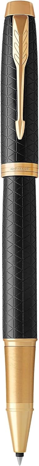 Parker Im Premium Siyah Altın Tasarımlı Tükenmez Kalem, İnce Uç, Siyah Mürekkep (1931660) - Seçenekler: 1 Count (Pack of 1), 1 stück (1er Pack)...