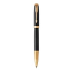 Parker Im Premium Siyah Altın Tasarımlı Tükenmez Kalem, İnce Uç, Siyah Mürekkep (1931660) - Seçenekler: 1 Count (Pack of 1), 1 stück (1er Pack)...
