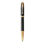 Parker Im Premium Siyah Altın Tasarımlı Tükenmez Kalem, İnce Uç, Siyah Mürekkep (1931660) - Seçenekler: 1 Count (Pack of 1), 1 stück (1er Pack)...