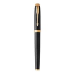 Parker Im Premium Siyah Altın Tasarımlı Tükenmez Kalem, İnce Uç, Siyah Mürekkep (1931660) - Seçenekler: 1 Count (Pack of 1), 1 stück (1er Pack)...