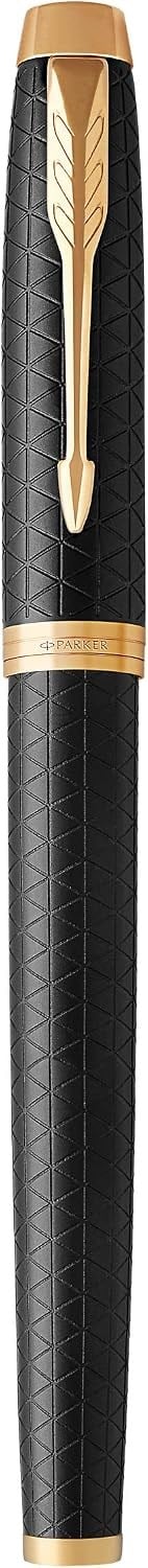 Parker Im Premium Siyah Altın Tasarımlı Tükenmez Kalem, İnce Uç, Siyah Mürekkep (1931660) - Seçenekler: 1 Count (Pack of 1), 1 stück (1er Pack)...