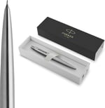 Parker Jotter basmalı kurşun kalem, paslanmaz çelik, krom süslemeli, 0,5 mm, HB #2, hediye kutusu