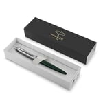 PARKER Jotter XL Tükenmez Kalem | Greenwich Mat Yeşil | Orta Uç | Mavi Mürekkep | Hediye Kutusu
