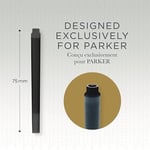 Parker Quink Dolma Kalem Kartuşu, Siyah, 5'li Kutu