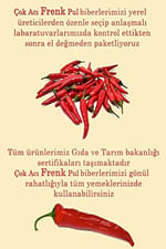 parmak Çok Acı Kurutulmuş Biber 500 gr