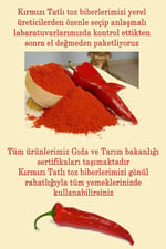 parmak Tatlı Toz Kırmızı Biber 250 gr