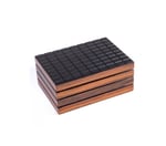 Parmida Humidor Puro Saklama Kutusu - Siyah/Kahverengi 0165