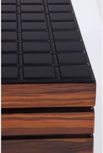 Parmida Humidor Puro Saklama Kutusu - Siyah/Kahverengi 0165