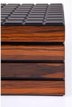 Parmida Humidor Puro Saklama Kutusu - Siyah/Kahverengi 0165