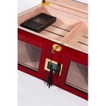 Parmida Humidor/Puro Saklama Kutusu Kırmızı 0143