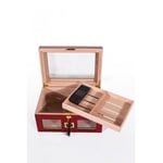 Parmida Humidor/Puro Saklama Kutusu Kırmızı 0143