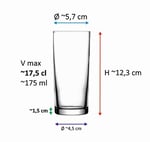 Pasabahce 52138 - Orijinal Raki Cam, Ouzo Camı - Raki Bardagi, 6 Adet Raki Bardağı, Uzo Bardakları