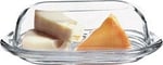 Pasabahce 98402 – Tereyağı Kutusu, Saklama Kabı Basic 19,7 x 13,1 cm, 2 Parça Cam