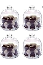 Paşabahçe Basic Kapaklı Reçellik Ballık, 4 Adet, Şeffaf Cam