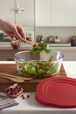 Paşabahçe BORCAM KAPAKLI TENCELER 76 CC T A TEKLİ HEDİYELİK KUTU - Seçenekler: 20 cm x 7 cm, 218 x 187 mm (8 2/4 x 7 1/4 inches), 2100 cc