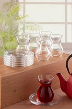 Paşabahçe ETNIK ÇAY TAKIMI HEDİYELİK KUTU