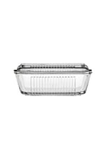 Paşabahçe Frigo Kapaklı Tereyaglık, 480 cc, Cam, Ekru