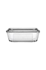 Paşabahçe Frigo Kapaklı Tereyaglık, 480 cc, Cam, Ekru