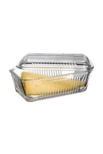 Paşabahçe Frigo Kapaklı Tereyaglık, 480 cc, Cam, Ekru
