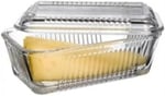 Paşabahçe Frigo Kapaklı Tereyaglık, 480 cc, Cam, Ekru
