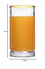 Paşabahçe GOLDEN TOUCH GOLDEN TOUCH MEŞRUBAT-LONG DRINK 435 CC