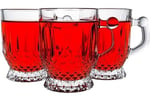 Paşabahçe İstanbul Kulplu Çay Bardağı, 6'lı