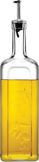 Paşabahçe Paşabahçe Homemade Metal Tıpalı Yağlık & Sirkelik, Şeffaf, 1 Litre