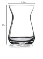 Paşabahçe Paşabahçe İrem Çay Bardağı Damla Logo 6'lı
