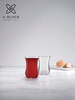 Paşabahçe V-BLOCK ÇAY BARDAĞI 120 CC 12 PT