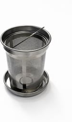 Paslanmaz Çelik Çay Makinesi Demlik içi Çay Süzgeci/Çayfiltresi 9cm çapı (Arçelik Makine Uyumlu)