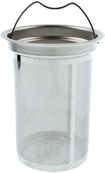 Paslanmaz Çelik Demlik Süzgeci – 6.5 x 11.5 cm | Çay Makinesi Uyumlu, İnce Gözenekli, Dayanıklı Metal Demlik Süzgeci Çay Makinesi 6.5 x 11.5 cm
