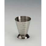 Paslanmaz Çelik Kokteyl Ölçeği, 0,5 oz ile 2,5 oz Arası Ölçüm Çizgili, Bar Karıştırıcı için Jigger