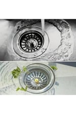 Paslanmaz Çelik Mutfak Evye Lavabo Süzgeci Lavabo Gideri Atık Gıda Tıpası