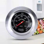 Paslanmaz çelik sigara içen mangal, 2 adet, barbekü termometresi, manometre, paslanmaz çelik, bimetalik, mutfak kızartma, gösterge termometresi, Celsius ve Fahrenheit 100 – 700 ℉
