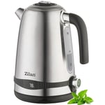 Paslanmaz çelik su ısıtıcısı 1,7 litre | %100 BPA içermez | 2200 Watt | dijital sıcaklık göstergesi | sıcak tutma fonksiyonu | sıcaklık seçimi ile paslanmaz çelik | çay makinesi | sıcaklık ayarı (40°C