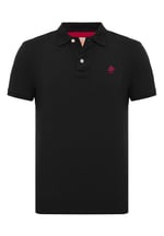 Patriot Erkek Siyah Polo Tişört