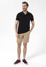 Patriot Erkek Siyah Polo Tişört