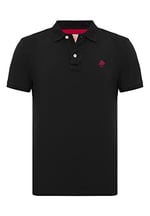 Patriot Erkek Siyah Polo Tişört